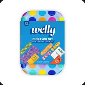 Welly First Aid Kit — 70 ct