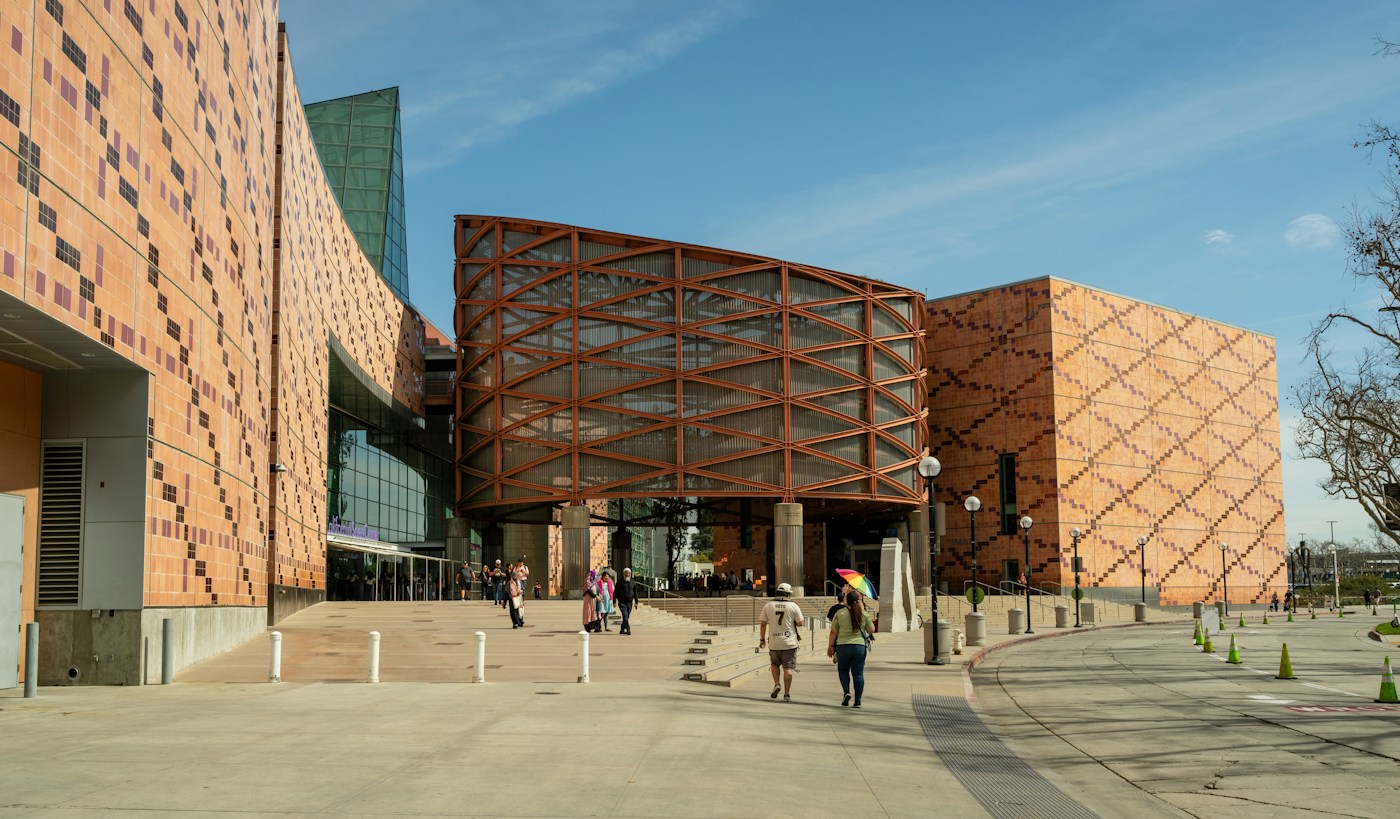Exterior of the California Science Center
